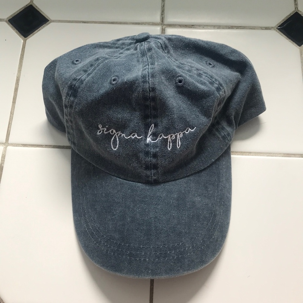 sigma kappa baseball cap
